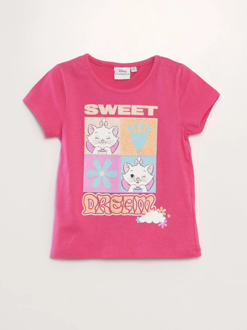 Ensemble pyjama 'Marie' 'Les Aristochats'   2 pièces   Rouge