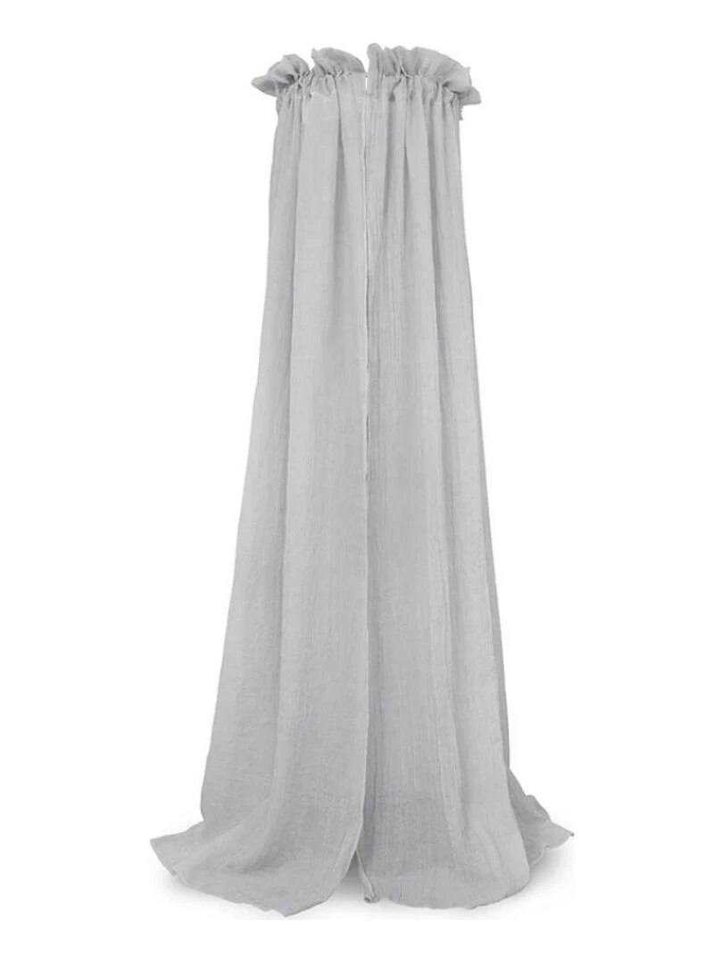 Ciel de lit gris (155 cm) Gris
