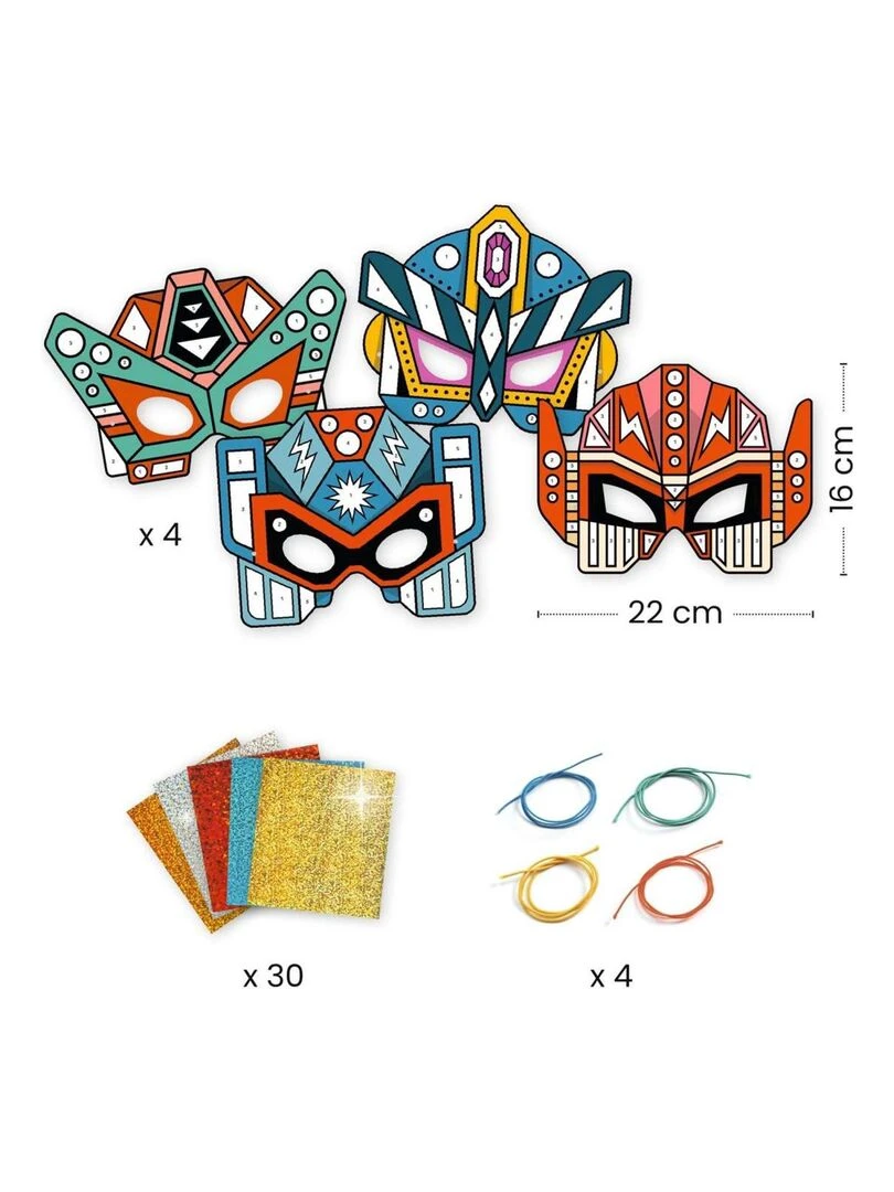 Do it Yourself Masques à métalliser Super Robots   N/A