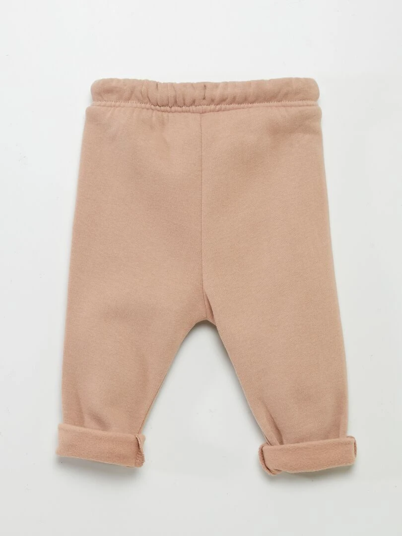 Pantalon jogging forme sarouel Rose