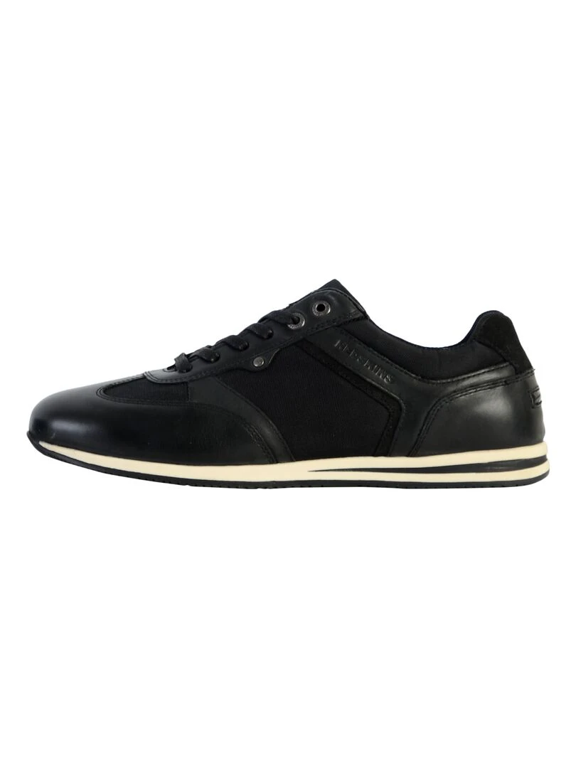 Basket Cuir Redskins Legendaire Noir