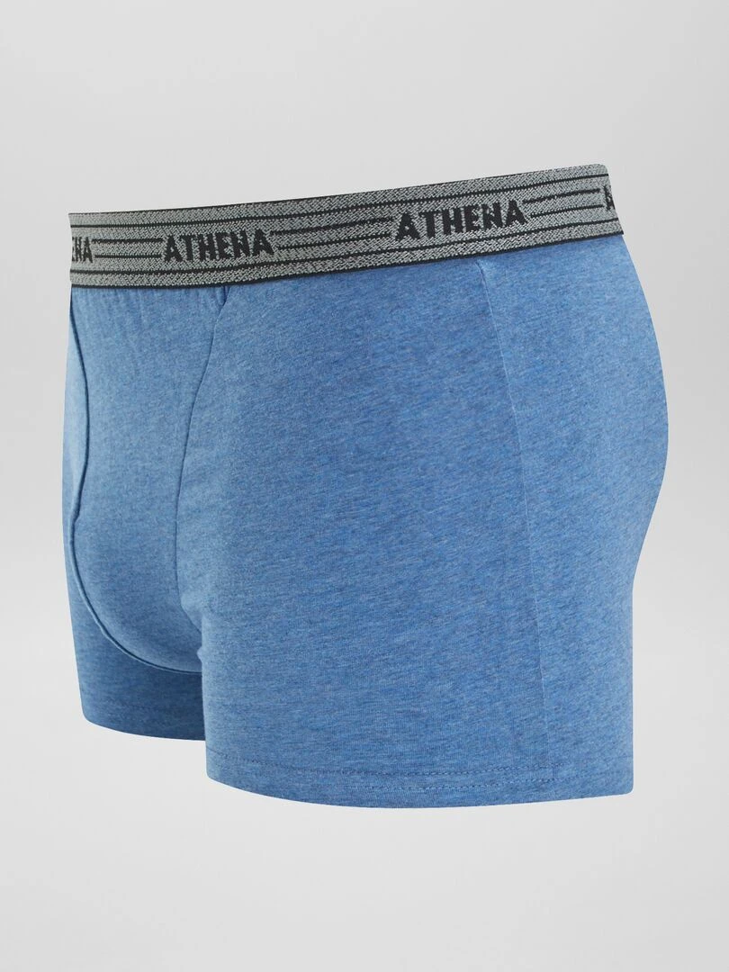 Lot de 4 boxers 'Athena'   noir/bleu