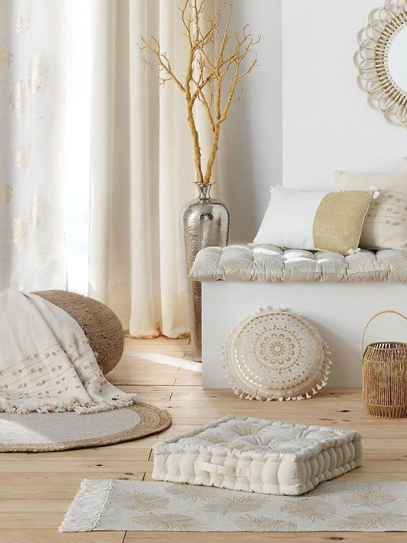 Coussin déco Sunny Gold Doré/or