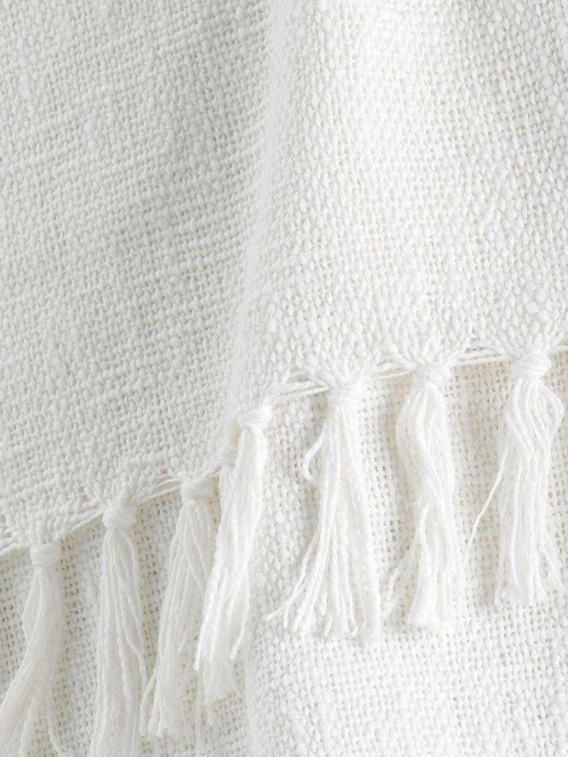 Plaid Zamina   Beige clair