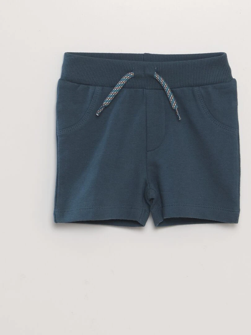 Ensemble polo + short   2 pièces   bleu