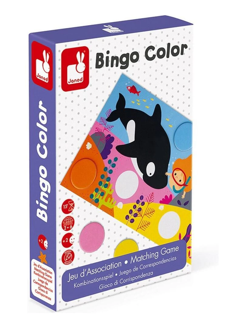 Jeu d'association : Bingo Color N/A