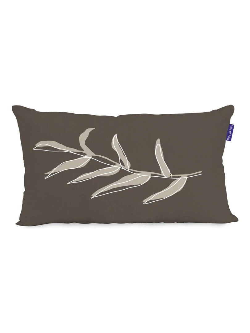 Housse de coussin Maple "Happyfriday" Blanc