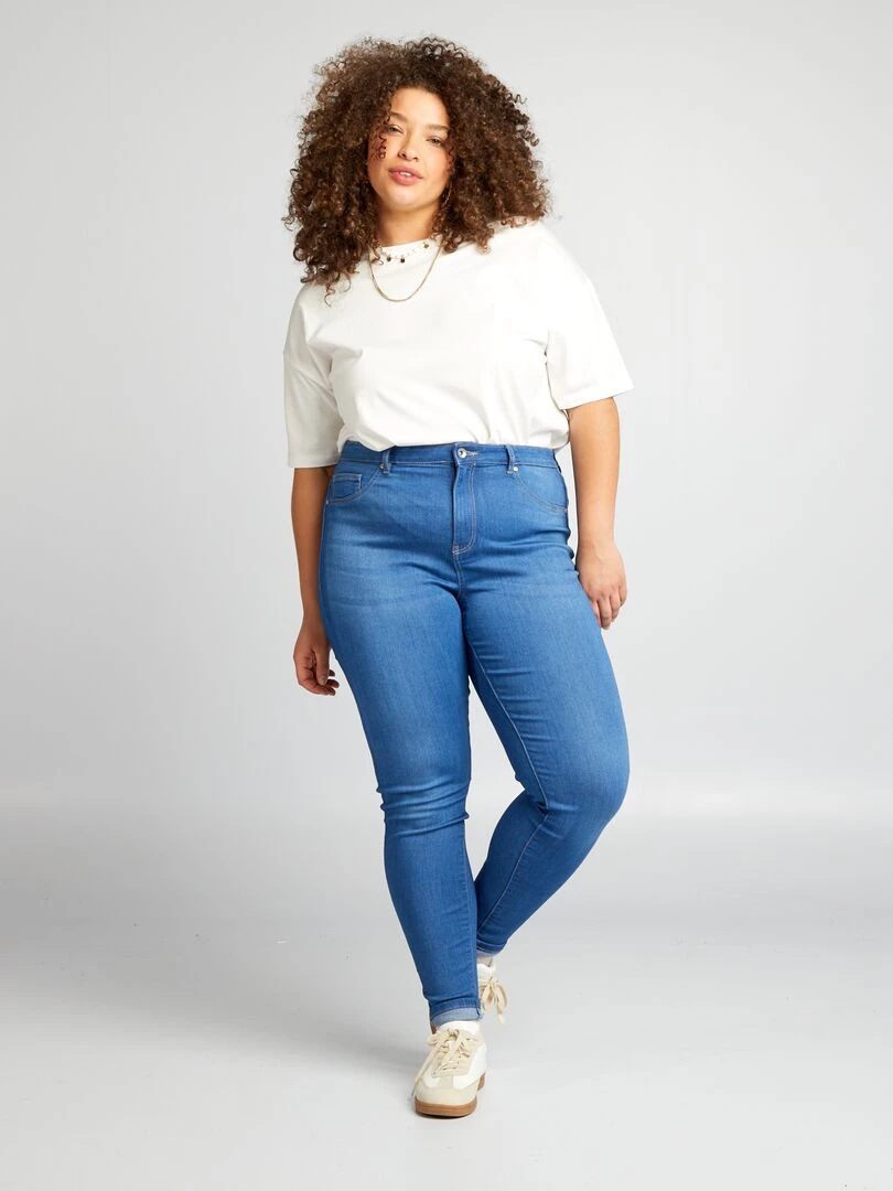 Jean skinny 'Only Carmakoma' Bleu