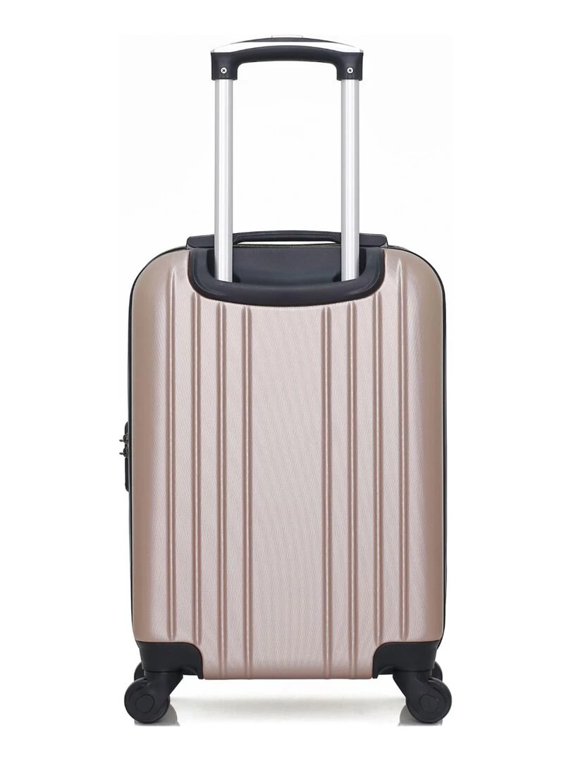 LPB LUGGAGE   VALISE CABINE ABS AMELIE E 4 ROUES 50 CM   Rose