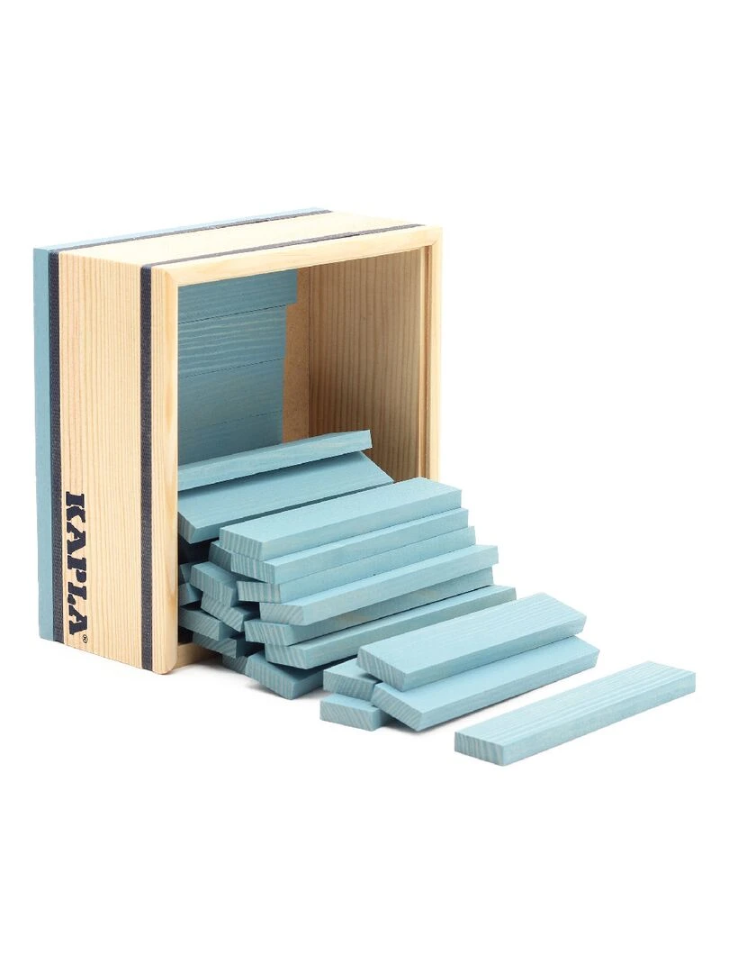 Carrés 40 kapla bois   Bleu   N/A