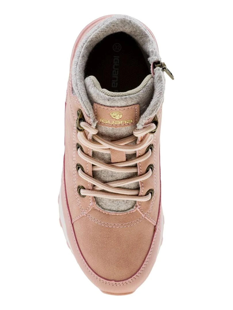 Iguana   Baskets LOMI   Rose foncé