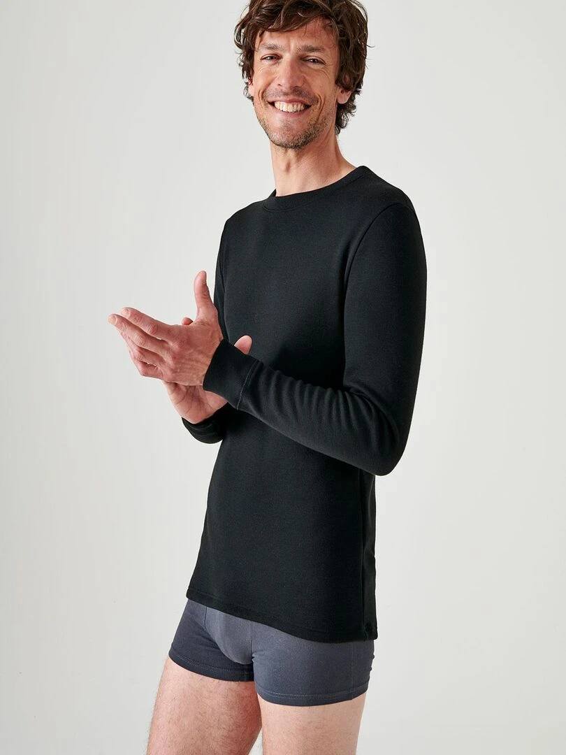 Pantoufles en toile Climatyl   Damart   Bleu foncé