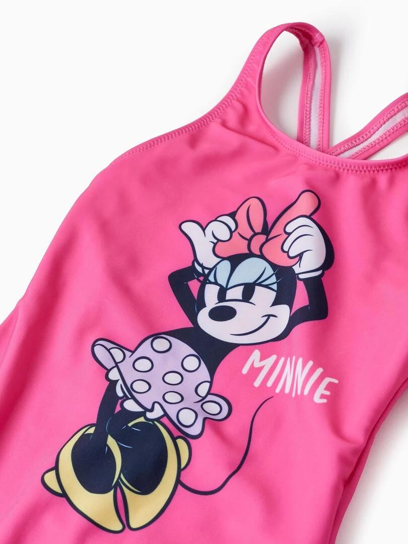Maillot De Bain UPF 60 Pour Fille 'Minnie'  LICENSE   Rose