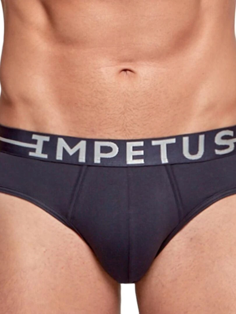 Slip coton stretch Essentials Bleu