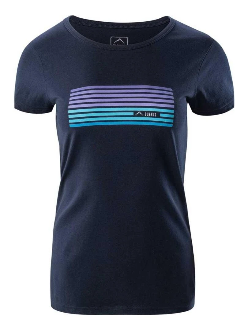 Elbrus   T shirt UKAJA   Bleu foncé