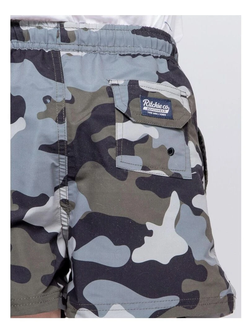 Short de bain GUSTAVO J   Kaki