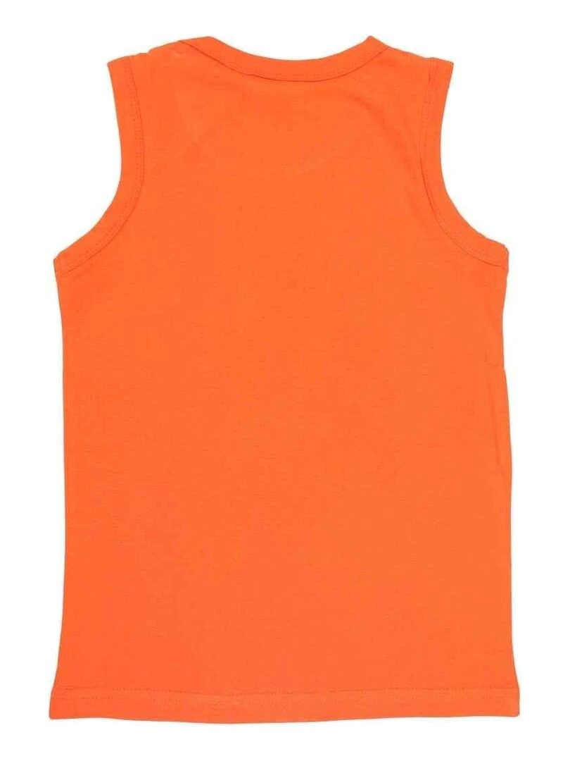 Dragon Ball Z T shirt garçon imprimé Dragon Ball en coton Orange