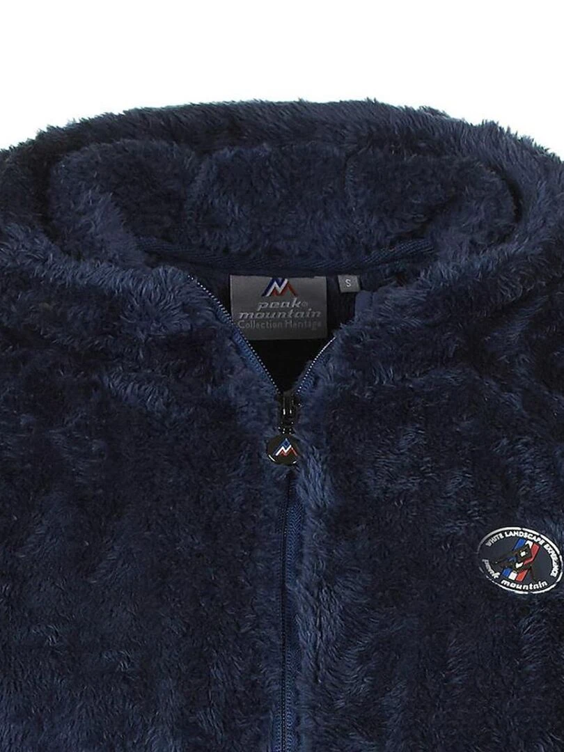 Veste polaire fille FALANZO   PEAK MOUNTAIN   Bleu marine