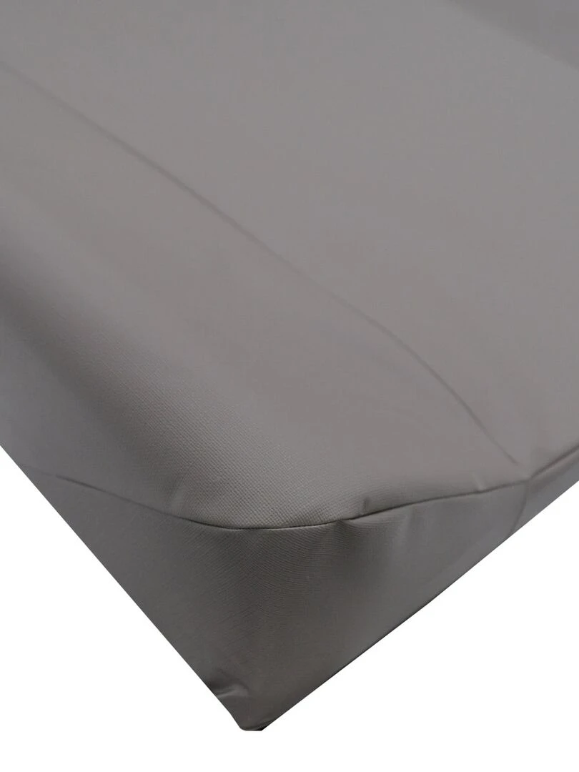 Matelas à langer luxe en PVC 50x70 cm Taupe   Gris taupe
