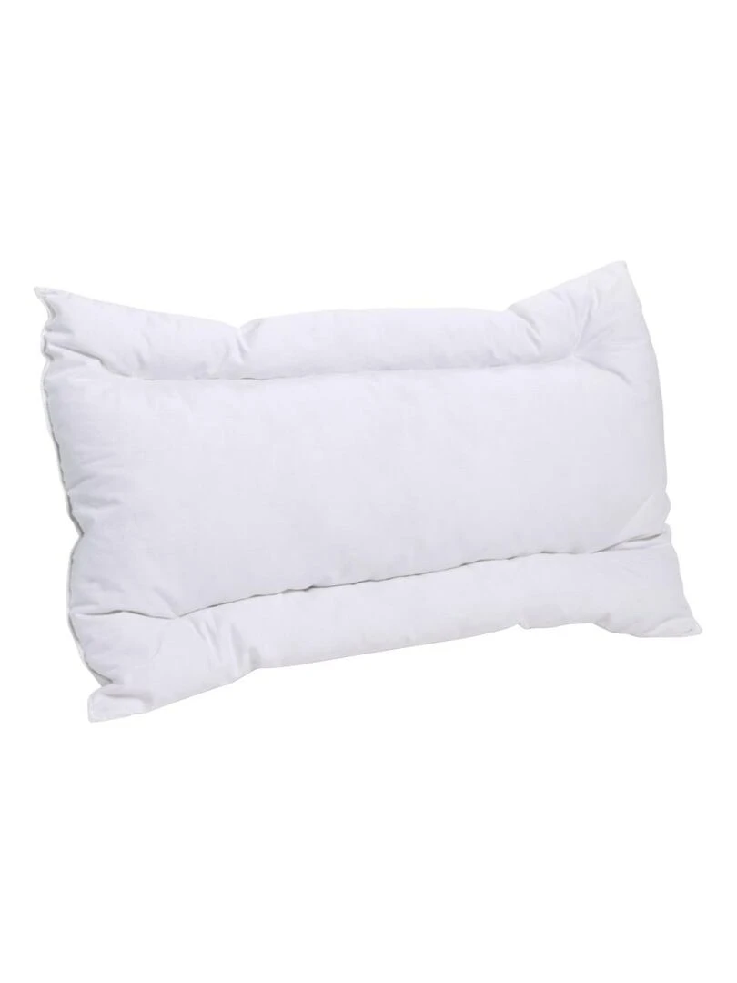 Bleu Câlin Oreiller Bébé Moelleux Plat 40x60cm Anti acariens Blanc