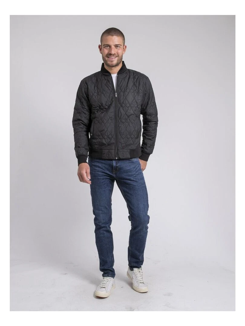 Blouson teddy doublé polaire ZURUDIX   Noir