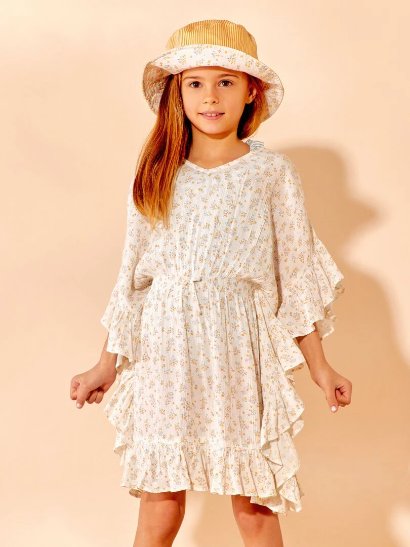 Robe de plage Blanc