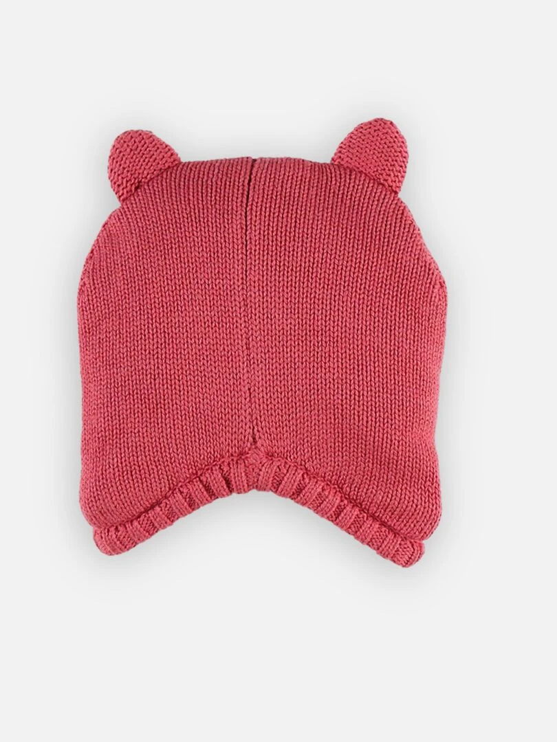Chapka en tricot foncé Noukie's Rose