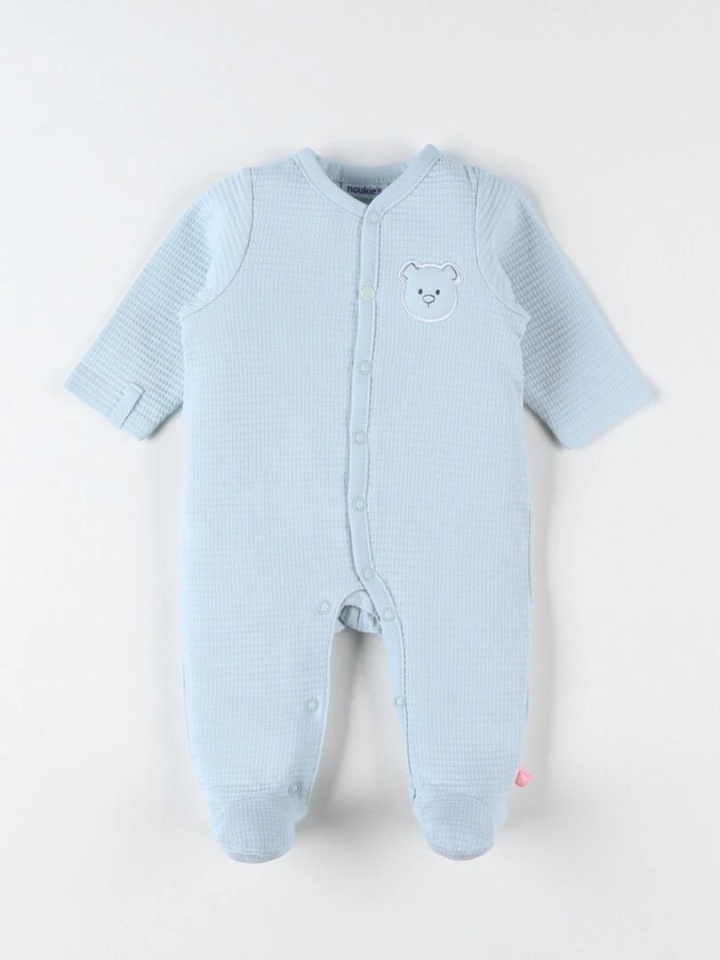 Pyjama dors bien en jersey bio    Noukie's   Bleu turquoise