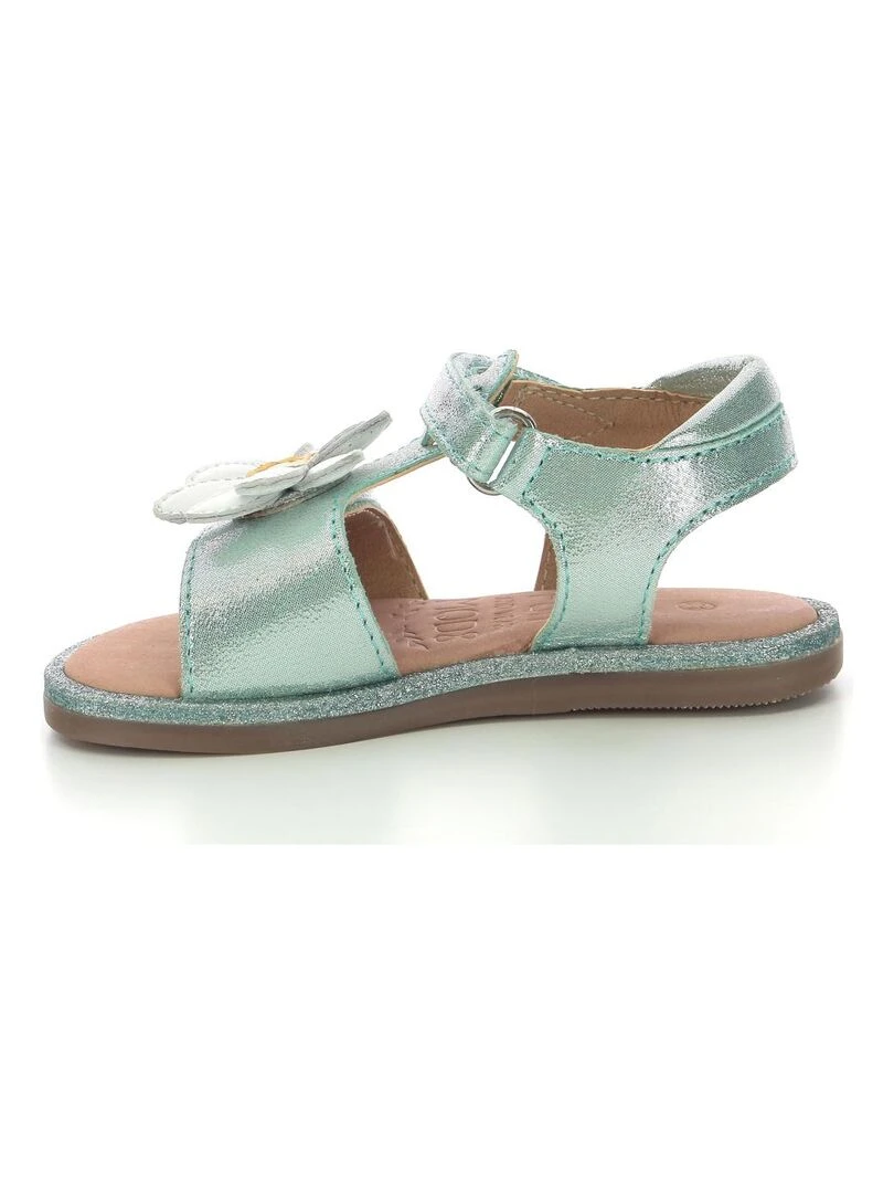 Sandales Cuir Paritt   Bleu