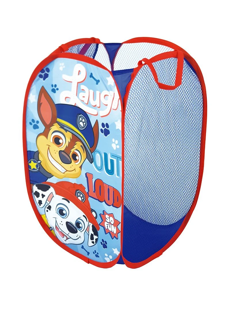 Corbeille de rangement 'Pat'Patrouille' bleu