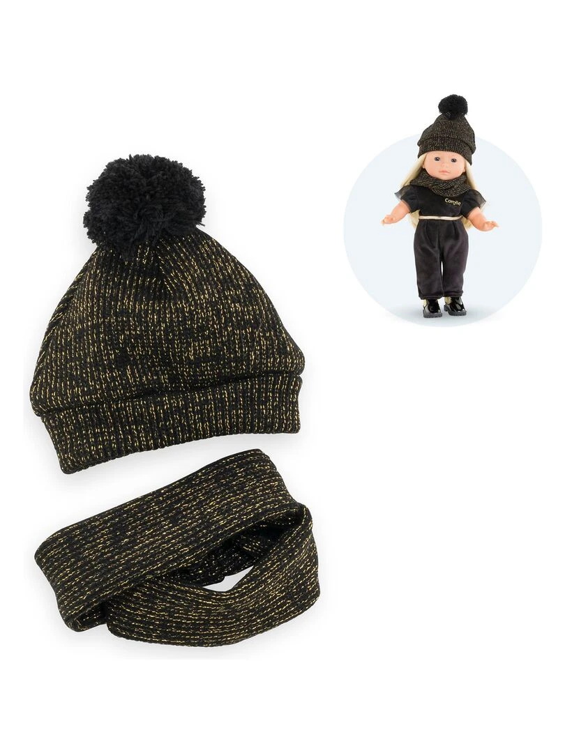 Bonnet et Snood Couture pour poupée ma Corolle N/A