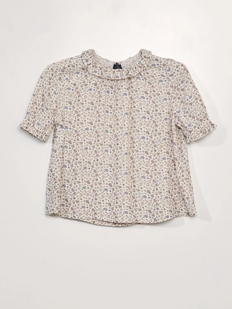 Blouse en viscose   So Easy   Blanc