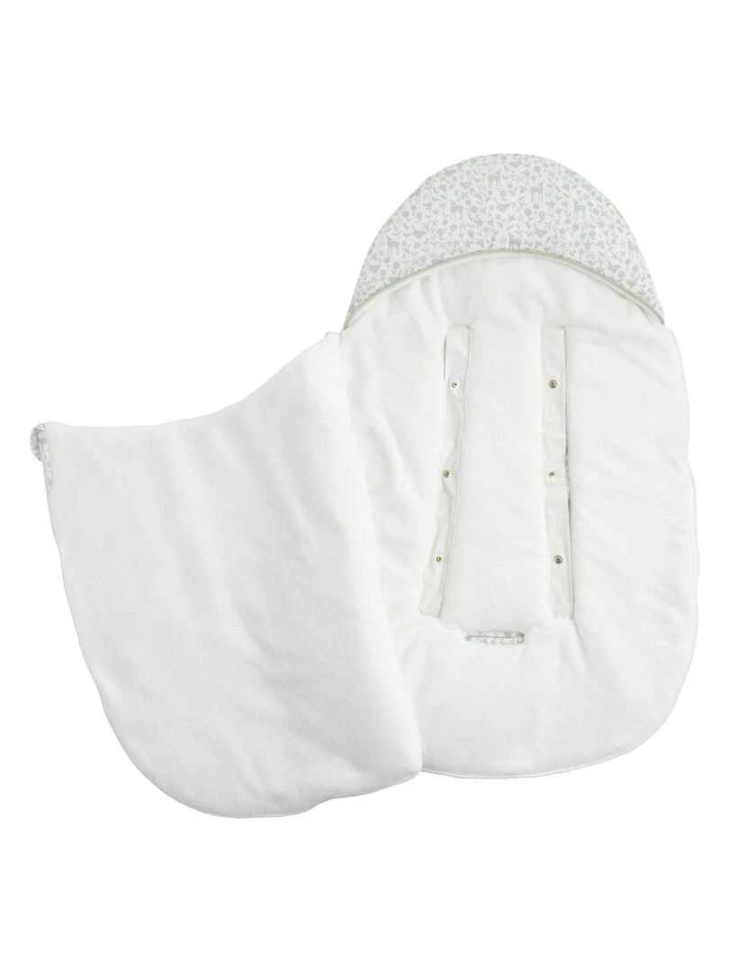 Nid d'ange d'hiver passe sangles Promenons nous   Blanc