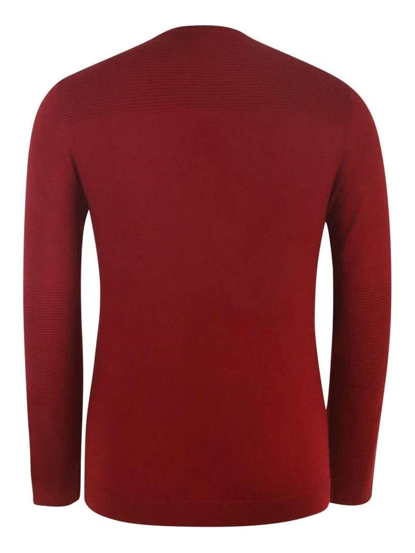 KAPORAL Pull col rond Bordeaux