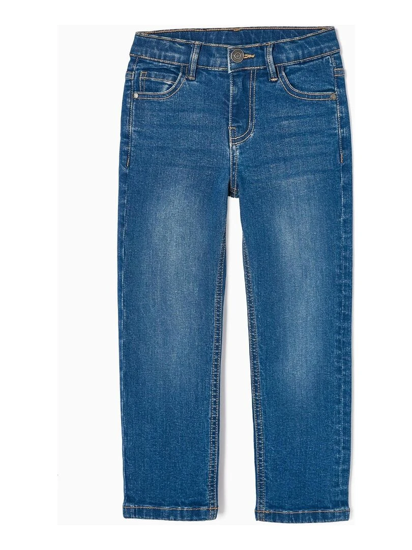 Jean en Coton Garçon 'Slim Fit' LE CHALET Bleu