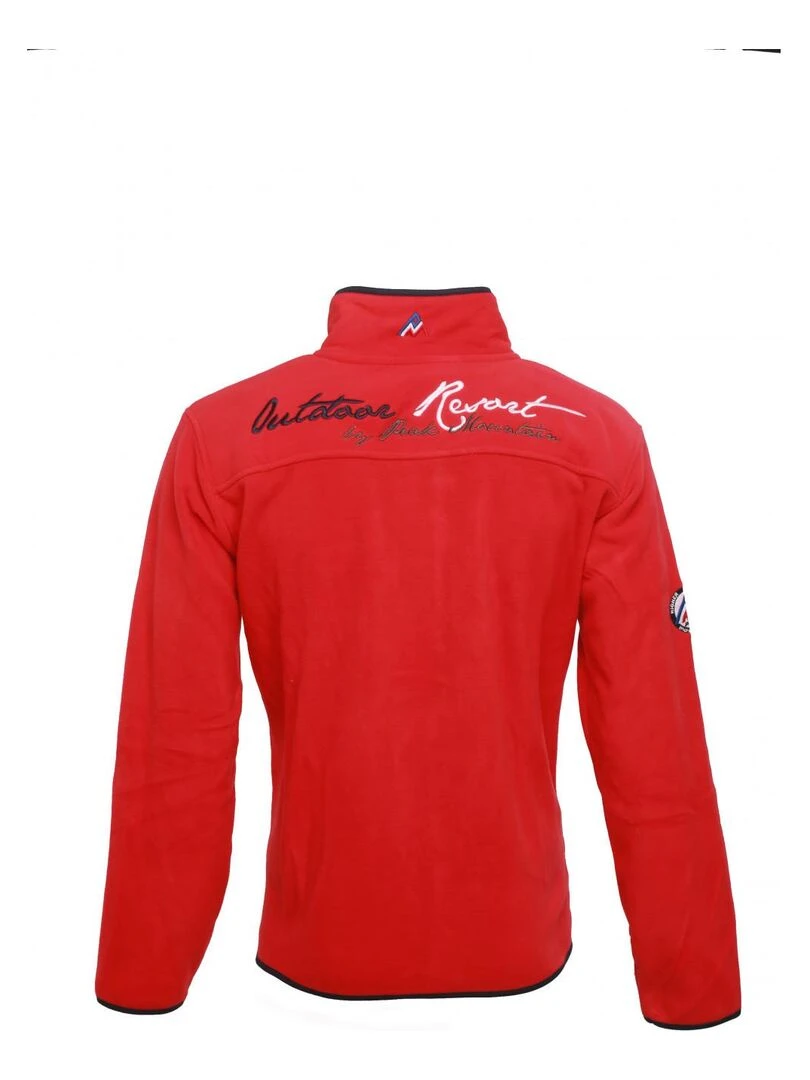 Polaire homme CONAC PEAK MOUNTAIN Rouge