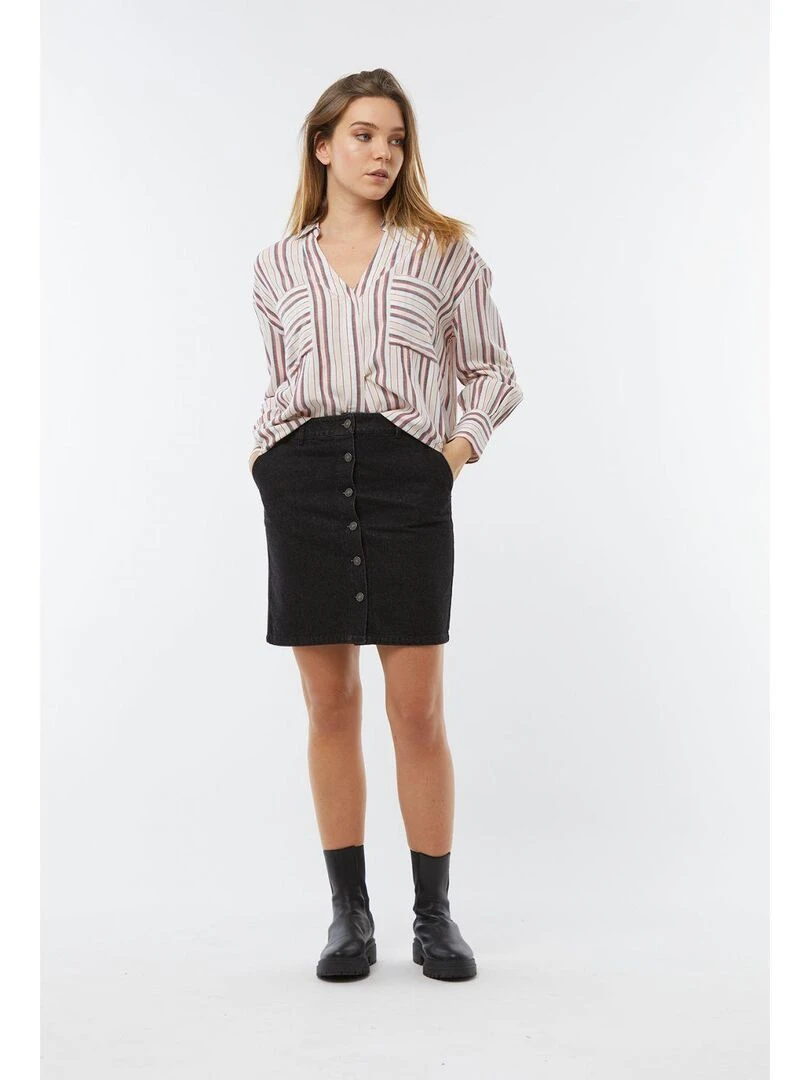 Lee Cooper Jupe coton NELA Noir