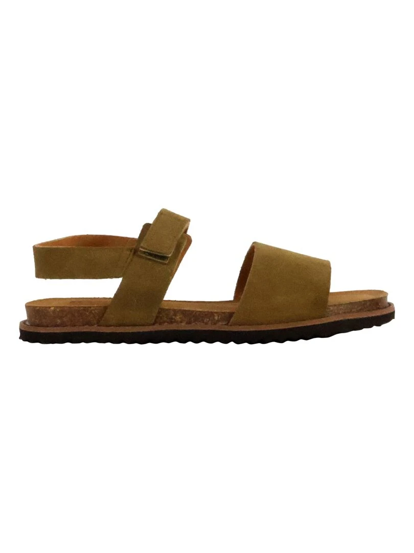 Sandales Cuir Geox Leuca Marron