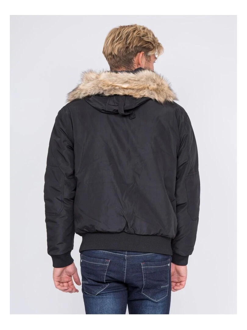 Blouson capuche ZAYAN Noir
