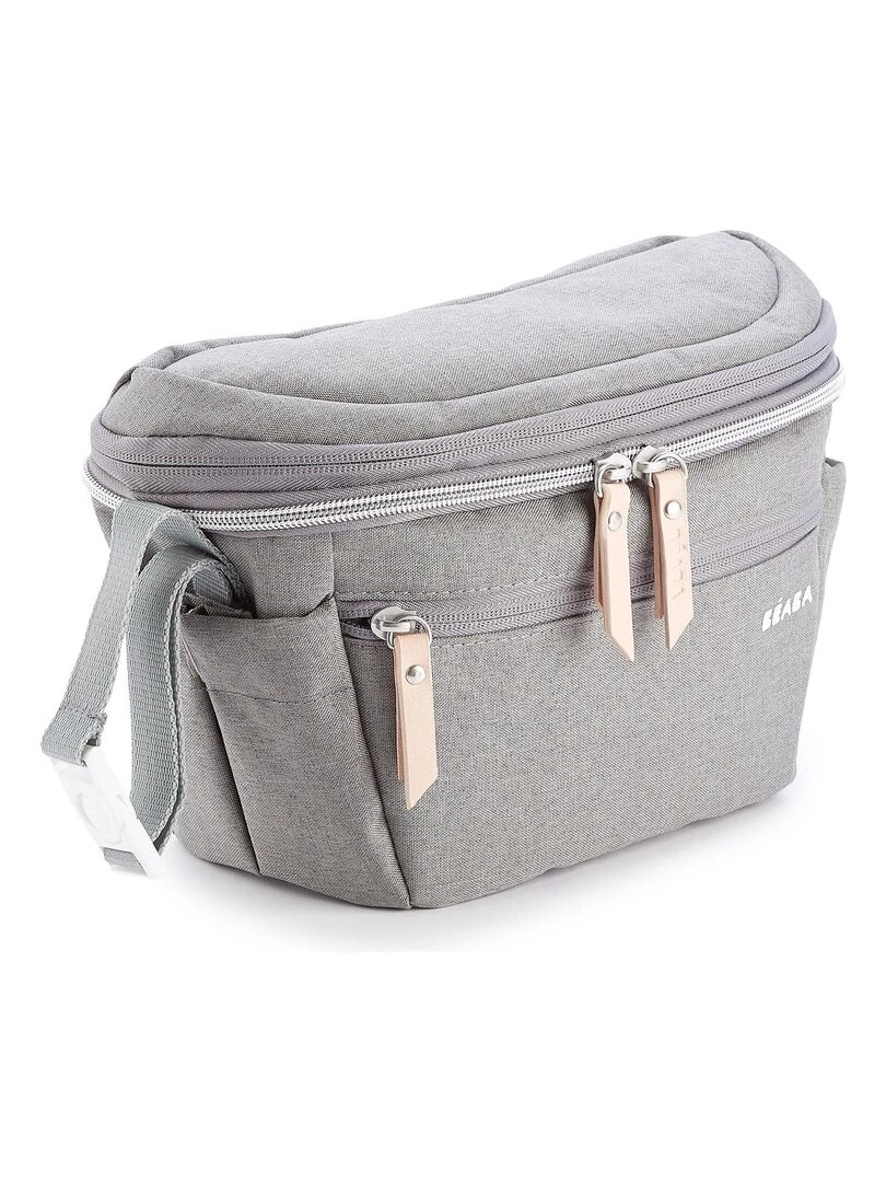 Organiseur de poussette et sac pop up Biarritz gris chiné   Gris
