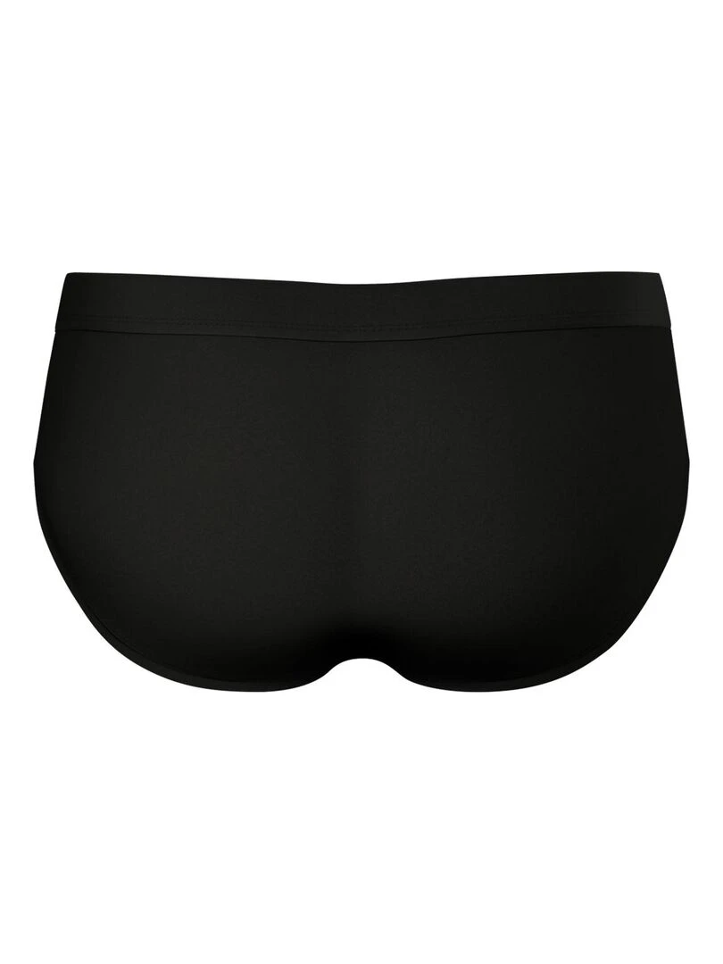 Slip de bain taille basse homme Traveler   Noir