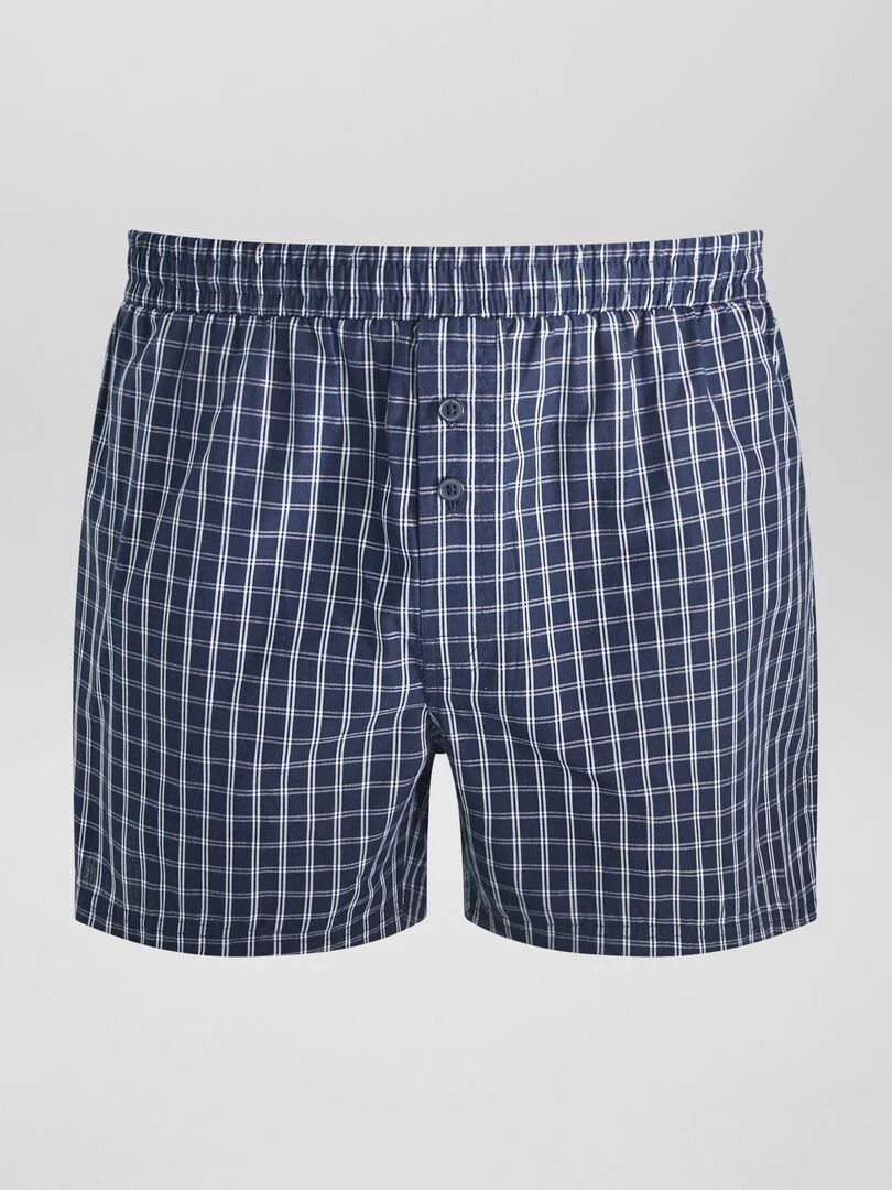 3 caleçons Bleu