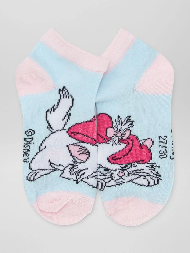 Lot de 3 paires de chaussettes 'Marie'   Fuchsia
