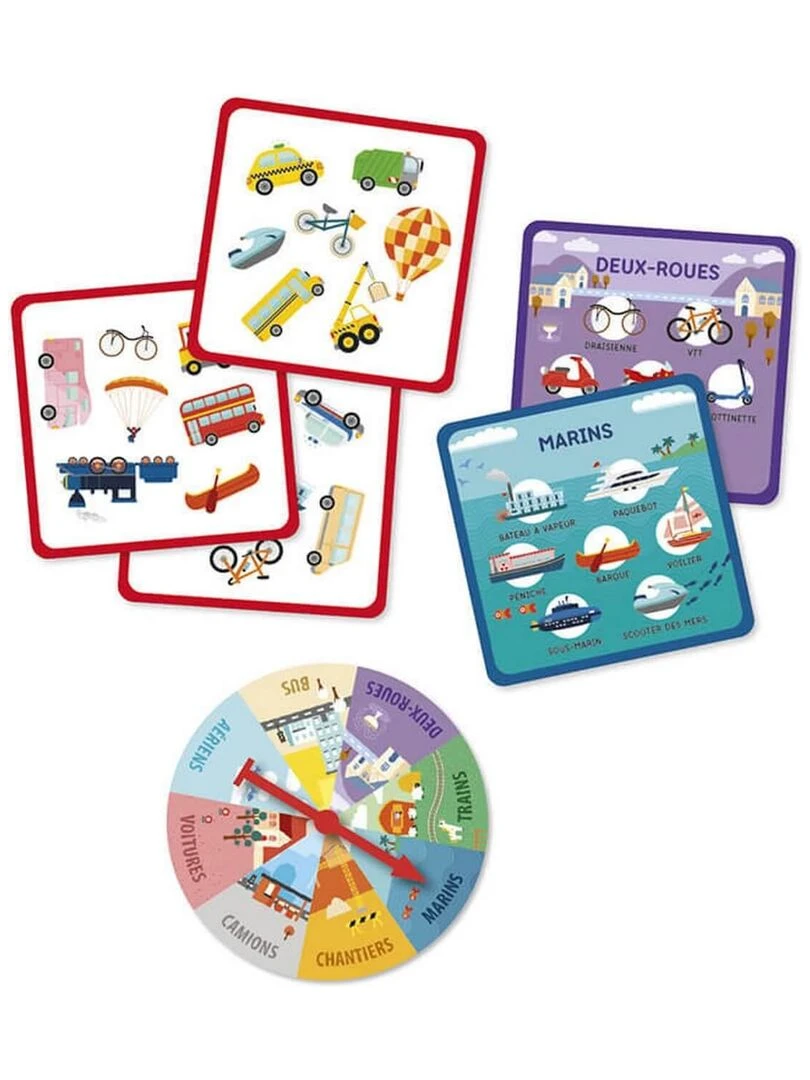Jeu Speedo Memo Vehicules   N/A