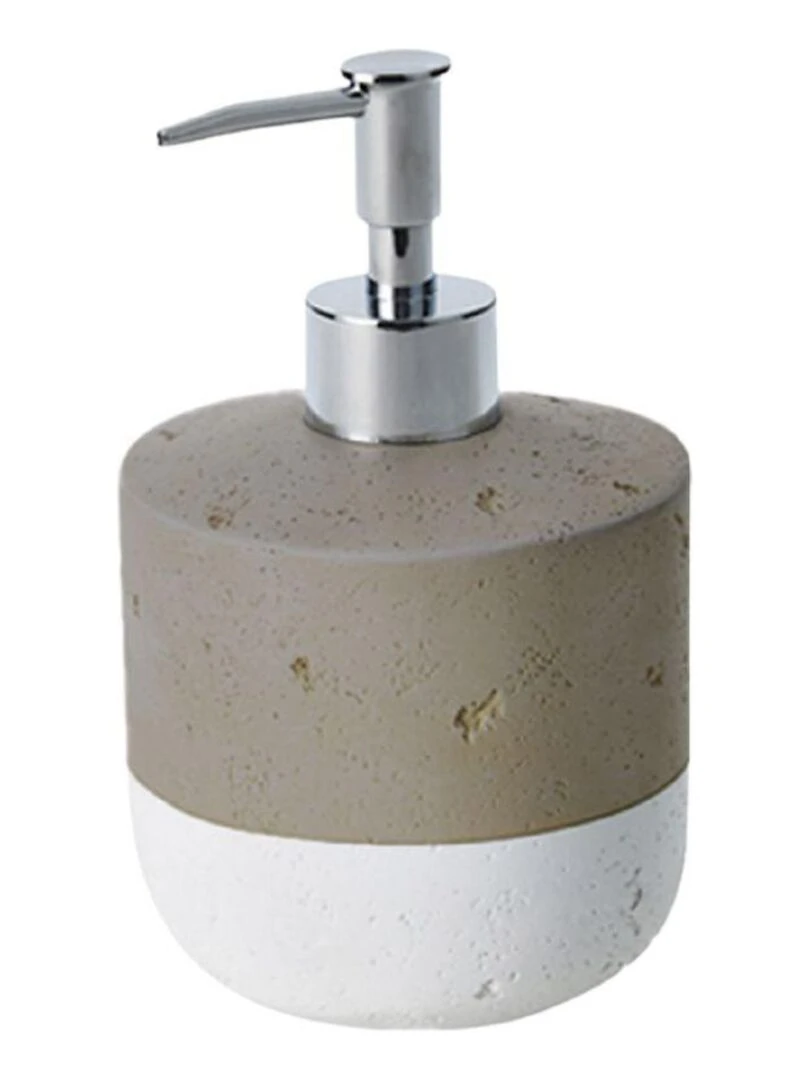 Guy Levasseur   Set de salle de bain  en céramique taupe   Gris taupe