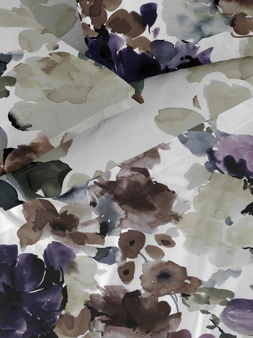 Drap housse Sunset garden "Happyfriday"   Blanc