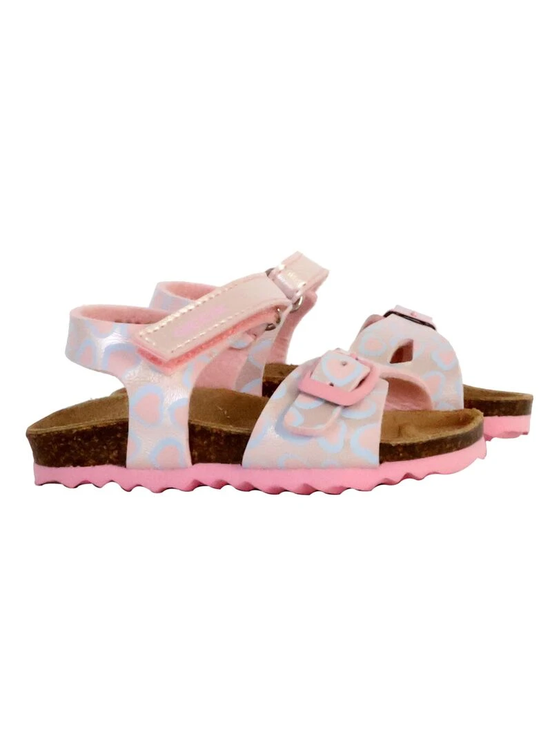 Sandale Cuir Enfant Geox Chalki B922RA 000NF   Rose