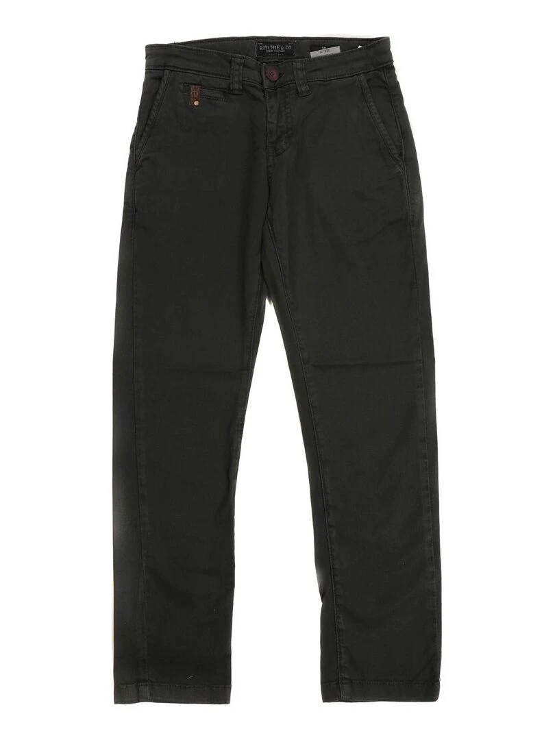 PANTALON VALOSH BOY gris anthracite