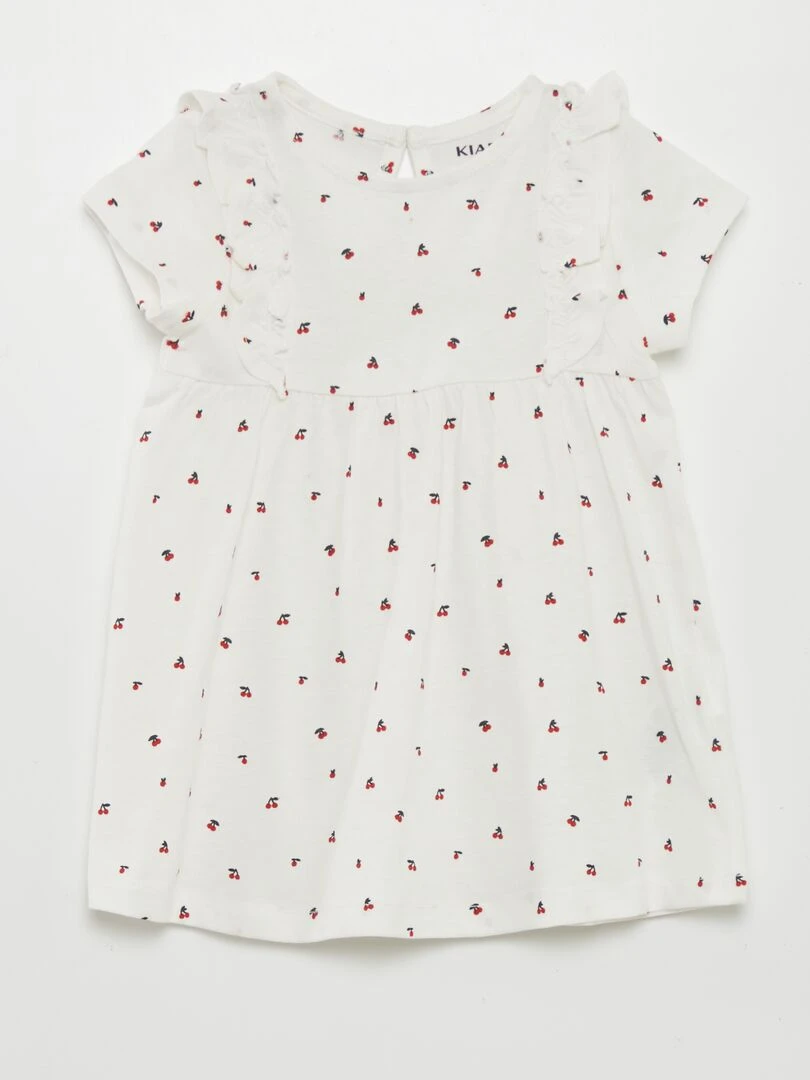 Robe à motif Rose