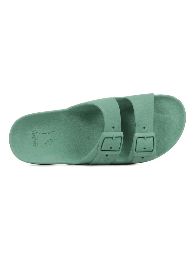 Mules Cacatoès Rio de Janeiro Vert olive